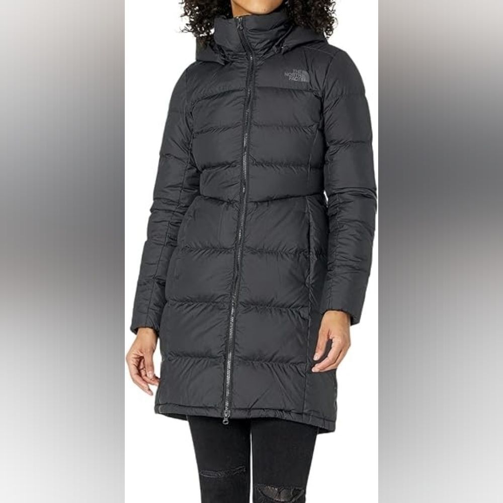 The North Face Metropolis Black Hooded Puffer Jacket XSmall - Picture 4 of 11
